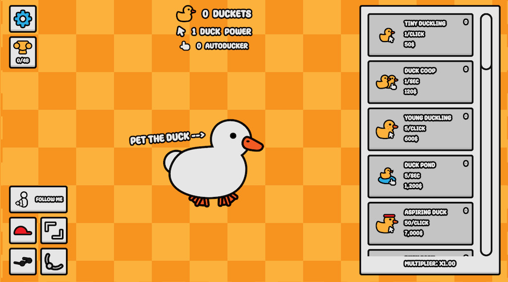 Duck Duck Clicker banner